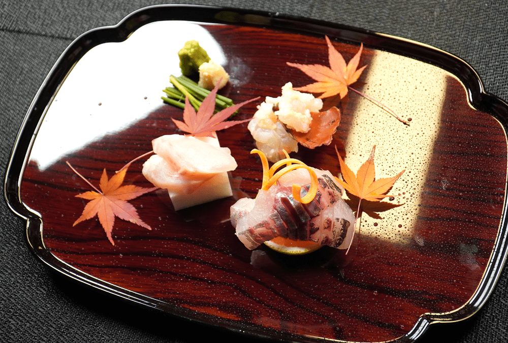 Strong side dishes of luxurious creative kaiseki cuisine image2