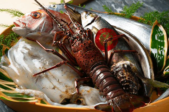 Plenty of fresh seafood image